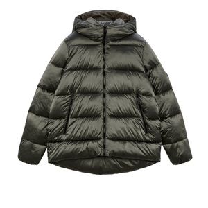 Hooded Pocketed puffer Jacket